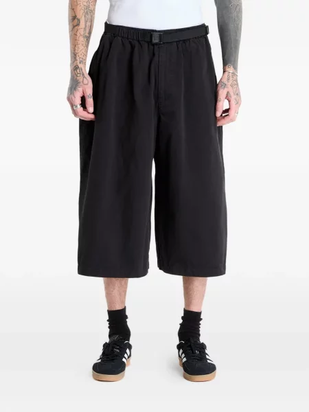 Dlouhé běžecké boty Adidas Terrex s krátkými rukávy s výstřihem do v černé