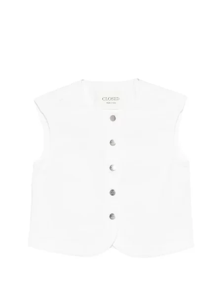 Vestă Closed alb