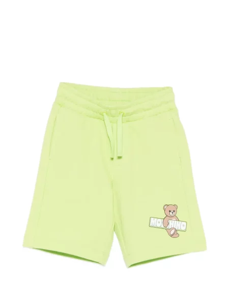Szorty dziecięce Moschino zielone