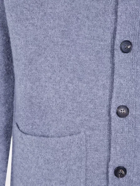 Gulerat cardigan Zanone gri