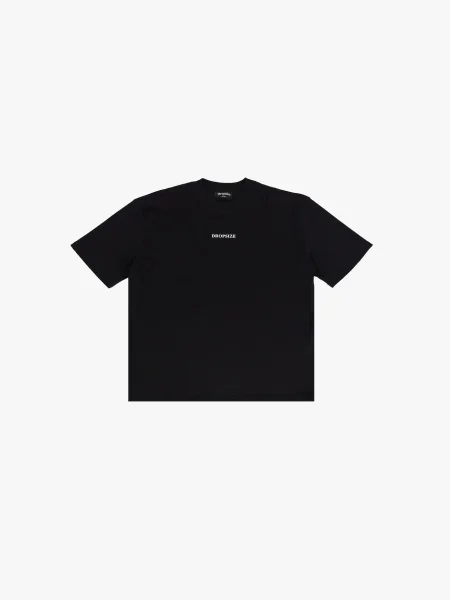 Dropsize Tricou Statue Liberty negru alb