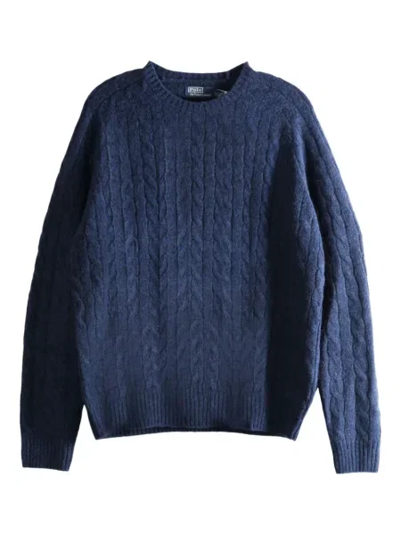 Kowbojska koszula Polo Ralph Lauren z dekoltem w kształcie litery U niebieska