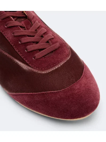 Sneakerși Jil Sander din piele de căprioară