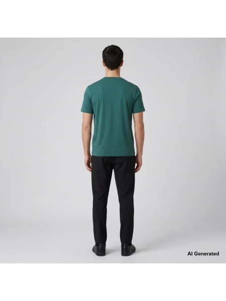 Tricou Armani Exchange verde