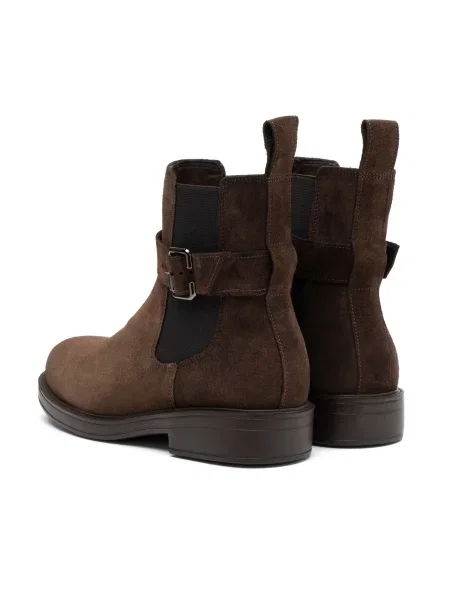 Замшевые ботинки челси Rylko коричневые