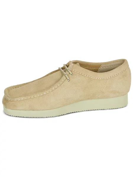 Semišové polobotky Clarks béžové