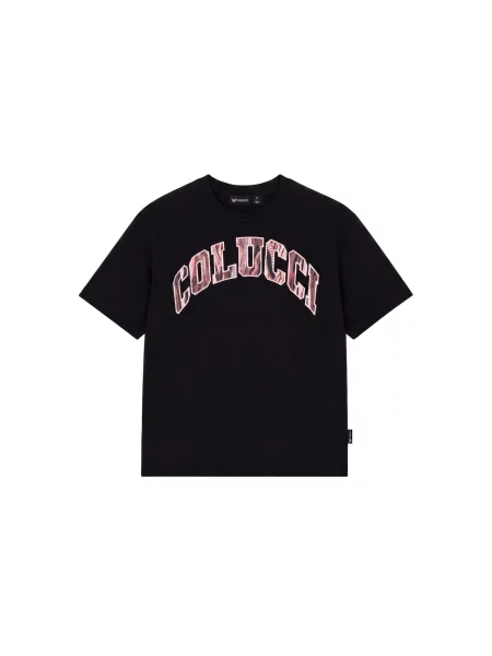 Colucci Tricou College roșu / negru alb