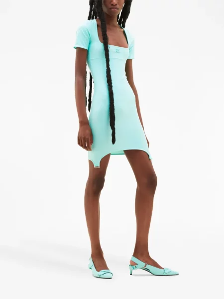 Mini ruha Courreges kék