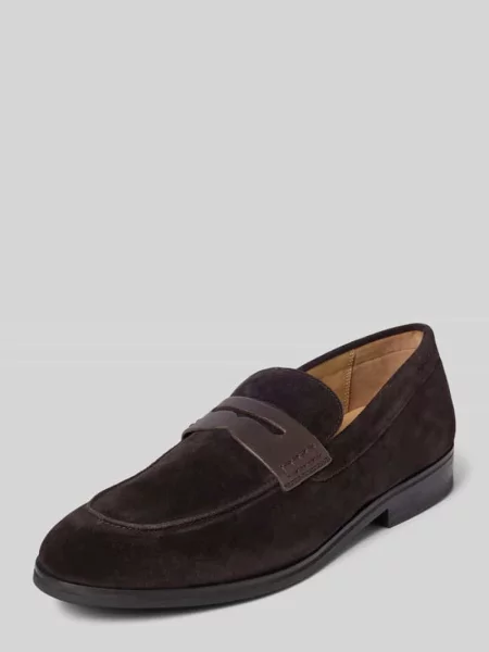 Loafersy z naturalnej skóry model velluto misto kleitos loa' Joop! Shoes