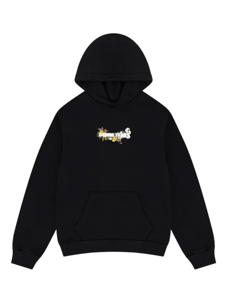 Суичър с качулка Denim Tears на цветя с принт черно