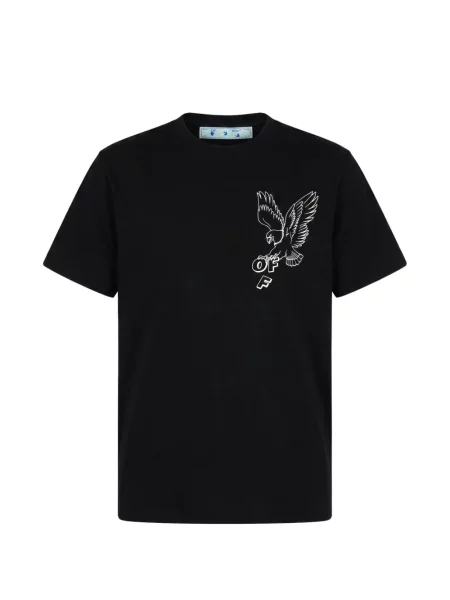 Tricou Off-white cu imagine alb
