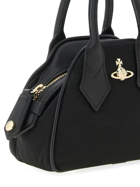 Мини чанта Vivienne Westwood с автограф черно