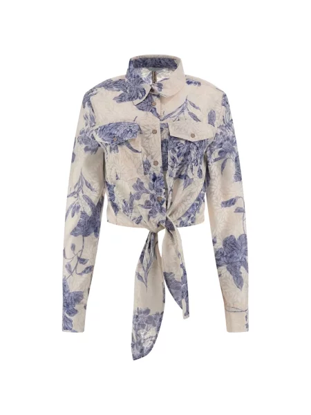 GUESS Geacă de primăvară-toamnă Adlaide / albastru bej