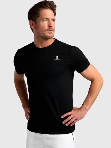 Nordicdots Tricou funcțional Modal Comfort' negru