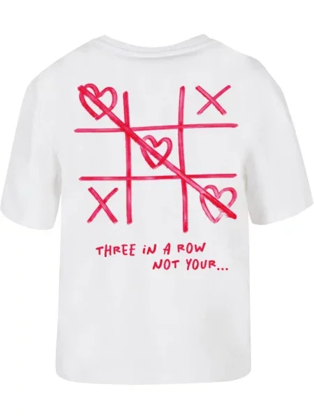 Mister Tee Tricou Three In A Row roșu alb
