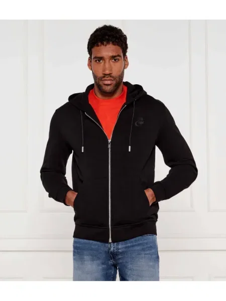 Karl Lagerfeld Hanorac | Regular Fit negru