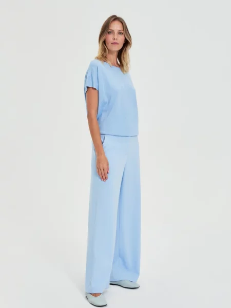 Pantaloni Marisse albastru
