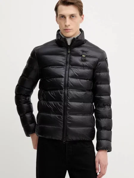 Péřová bunda Blauer BELMONT zimní černá