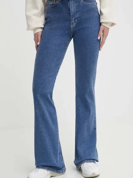 Tommy Jeans Blugi SYLVIA | flare fit albastru