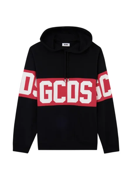 Hanorac cu glugă Gcds cu autograf negru