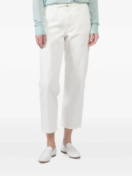 Cropp pantaloni Xirena alb