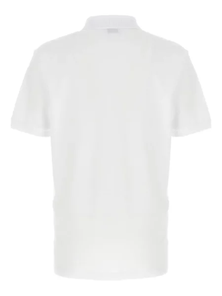 Polo Moschino cu imagine teddy alb