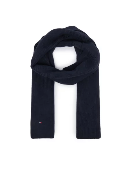 Tommy Hilfiger Šalikas Flag Tamsiai mėlyna balta