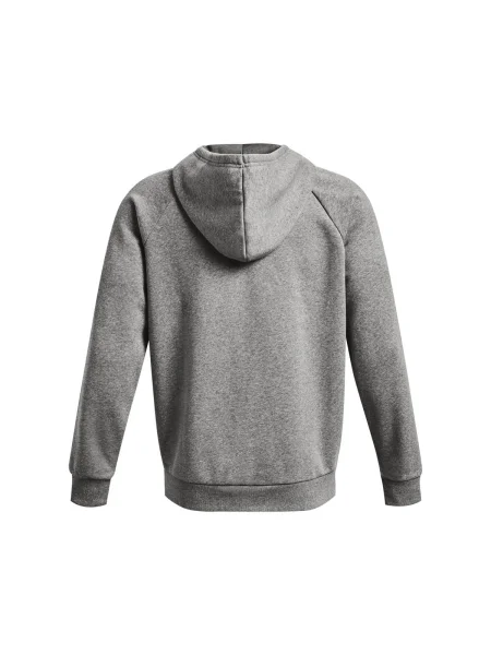 Флийс суичър с качулка Under Armour сиво