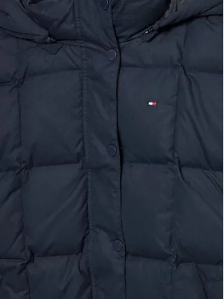 Tommy Hilfiger Pūkinė striukė D Tamsiai mėlyna