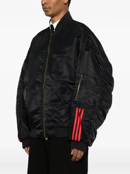 Sneakerși Adidas Forum cu broderie din dantelă negru