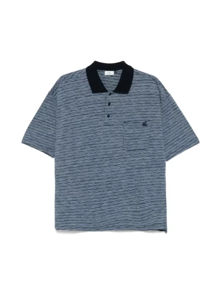 Koszulka polo Etro niebieska