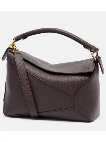 Top Loewe din piele maro