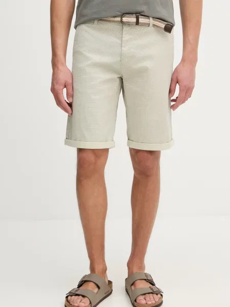 Lindbergh pantaloni scurți chinos pentru bărbați din cu bej