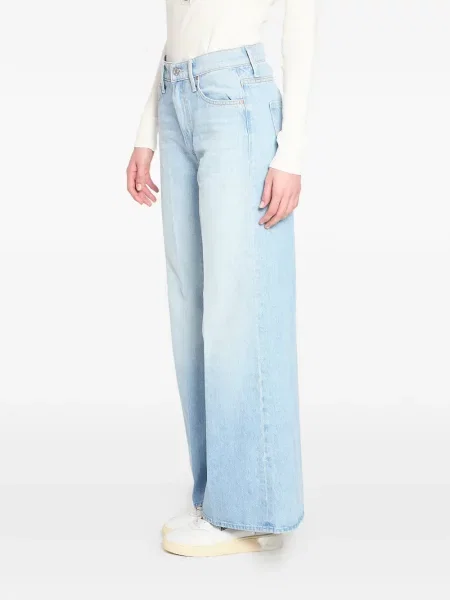 Blugi Mother cu 5 buzunare albastru
