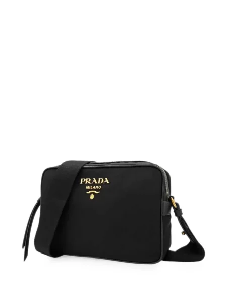 Geantă Prada cu autograf negru