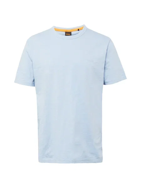 BOSS Tricou Tegood celest albastru