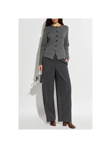 Sweter Samsoe Samsoe szary