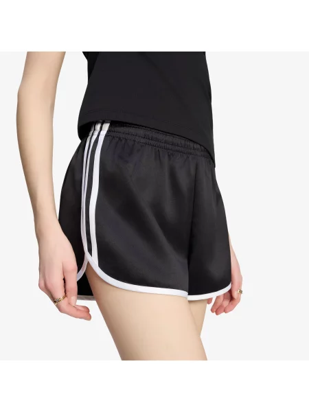 Satenaste kratek kratke hlače Adidas Originals bela