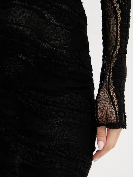 Сукня Charo Ruiz Ibiza mini облягаюча чорний