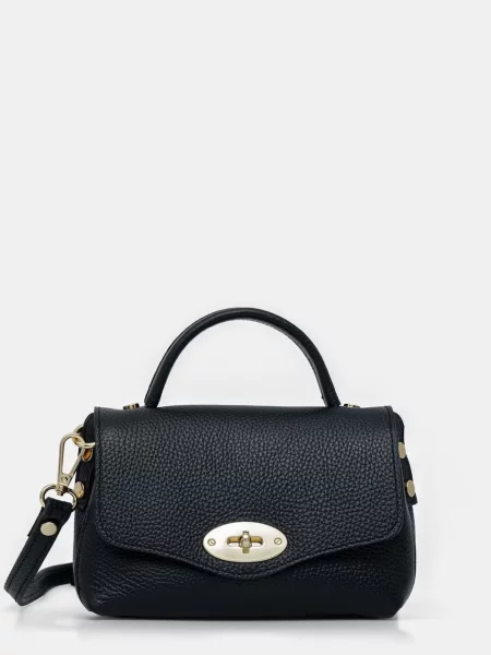 Answear.LAB geantă crossbody pentru femei din piele negru