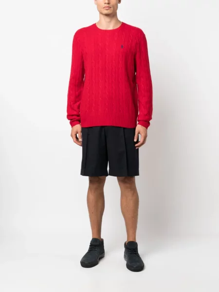 Kašmírový svetr Polo Ralph Lauren červený