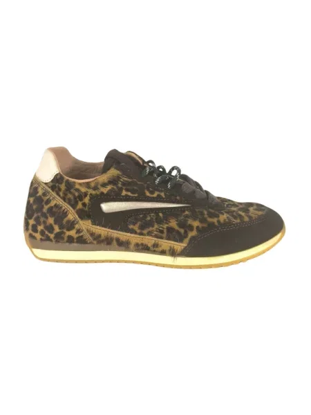 Sneakersy D.a.t.e. brązowe