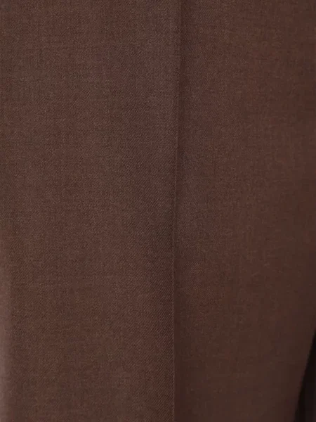 Pantaloni Loro Piana de lână maro