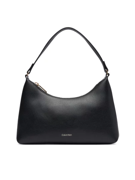 Calvin Klein Torebka Foil Logo Small Shoulder Bag czarny