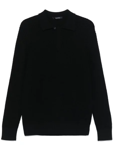 Polo Tagliatore tricotate negru