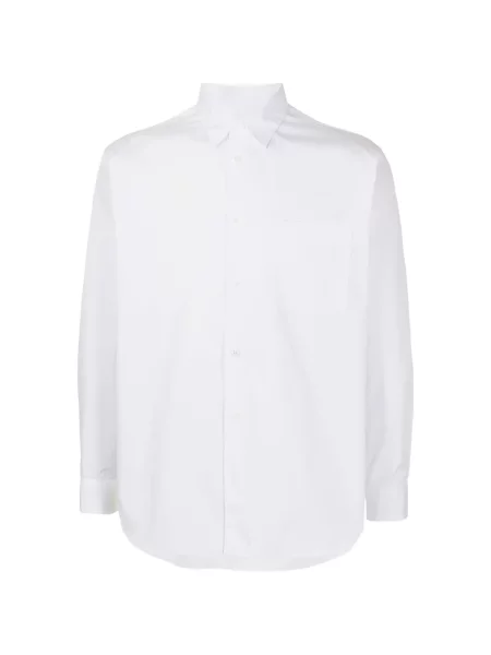 Lung cămașă Comme Des Garçons Homme alb