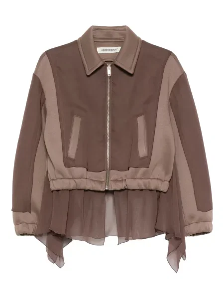 Kurtka bomber Undercover drapowany brązowy