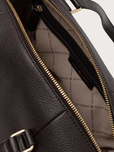 Кожаная сумка шоппер Michael Michael Kors