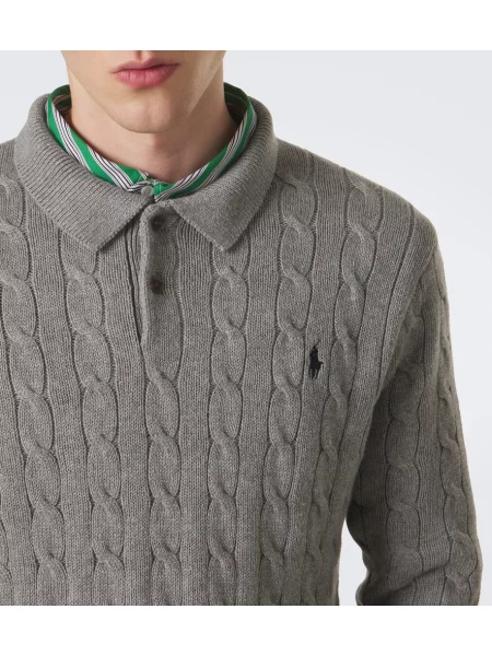 Polokošeľa Polo Ralph Lauren sivá