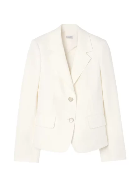 Geacă Burberry alb